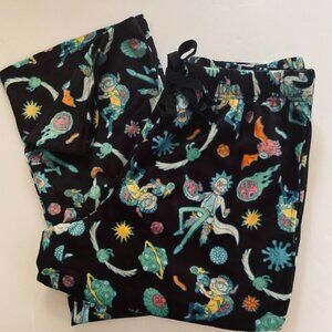 RICK & MORTY Women's Pajama Pants NWOT Size M